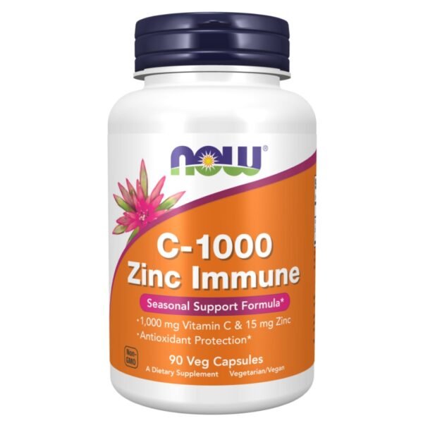 Now C-1000 Zinc Immune 90 Veg Capsules