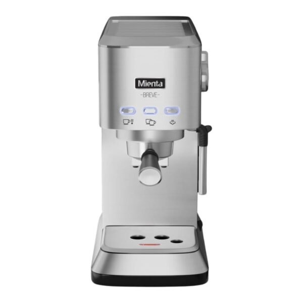 Mienta Breve Espresso & Cappuccino Machine 15 Bar CM31916A-Silver