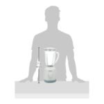 Panasonic Blender MX-EX1521WTZ, 450W - Stainless Steel Blade 1.5L Plastic Jug 2 Dry mill 2 Speed+1 Pulse, White خلاط باناسونيك - Image 3