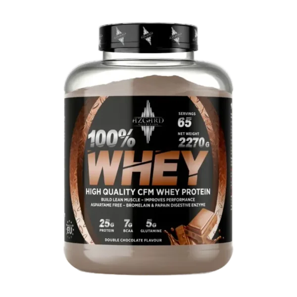 Azgard Nutrition 100% Whey High Quality Protein, 2.2KG - 65 Serv