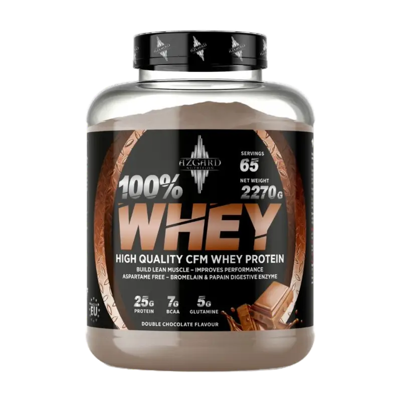 Azgard-Nutrition-100-Whey-High-Quality-Protein-2.2KG-65-Serving-double-chocolate (1) Azgard Nutrition 100% Whey High Quality Protein, 2.2KG - 65 Serv - Image 1