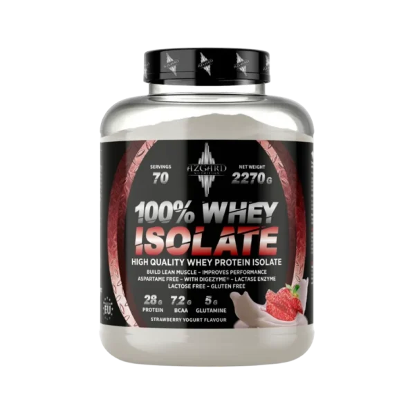Azgard Nutrition 100% Whey Isolate, 2.27KG - 70 Serv