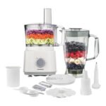 Kenwood Food Processor 750W Multi-Functional with 3 Interchangeable Disks, Blender, Whisk, Dough Maker FDP03 White  محضر الطعام