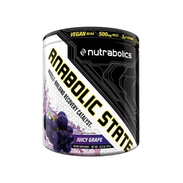 Nutrabolics Anabolic State 375g - 21 Serv Grape Lollipop