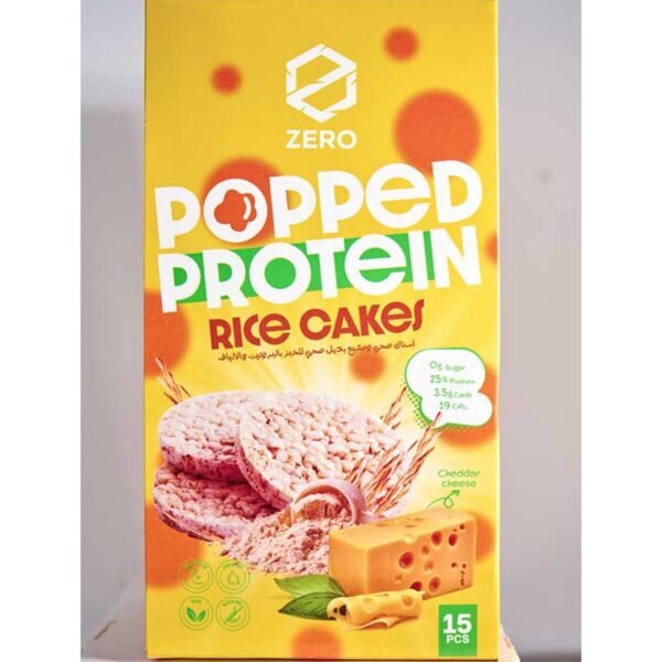 Zero Cheddar Cheese Rice Cakes 15 PCS.