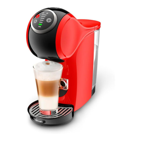 DeLonghi Genio Plus Line Coffee Machine 0.8L – 1500W – Red (EDG315.R)