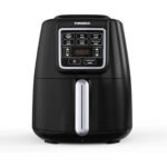 Tornado TORANDO Air Fryer 1550 Watt 4 Liter Black x Silver THF-1554D-XL-BS