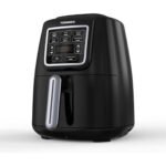 Tornado TORANDO Air Fryer 1550 Watt 4 Liter Black x Silver THF-1554D-XL-BS - Image 2