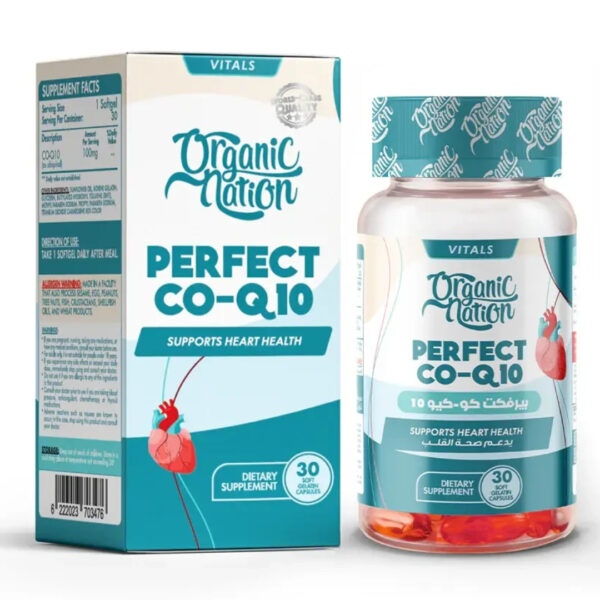 Organic Nation Perfect Co-Q10 - 30Caps.