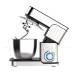 Kneader 5.5L Nickel 1300W Black and White عجان