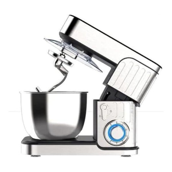 Kneader 5.5L Nickel 1300W Black and White عجان