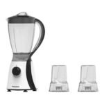 Tornado TB-600/2 – 600W, 1.5 L Jar, 2 Dry Mills – Black