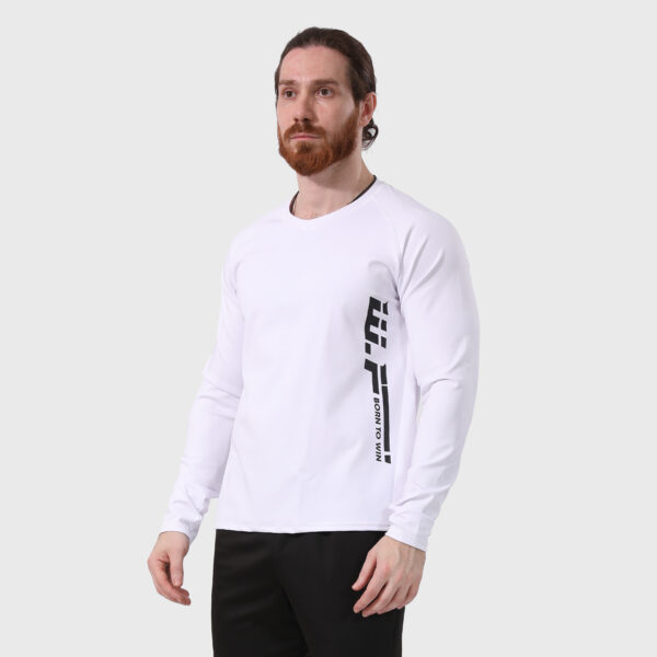 WHITE FLASH LONG SLEEVE