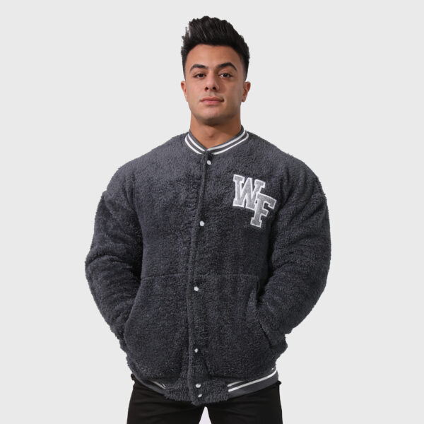 D-GRAY WF WOOL JACKET