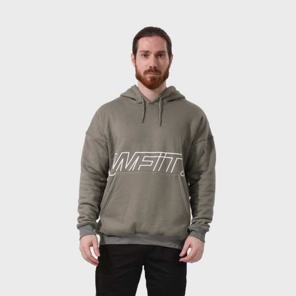 DARK-GREEN COTTON HOODIE