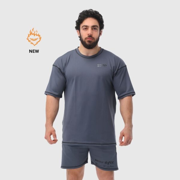 GRAY WORKFIT CLASSIC T-SHIRT