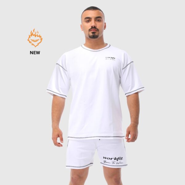 WHITE WORKFIT CLASSIC T-SHIRT