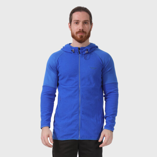 BLUE FLY ZIPPER HOODIE
