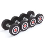 Set of 360 Kg Captain America Dumbbells