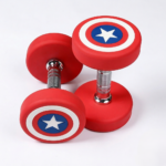 ⁦طقم دمبل كابتن أمريكا - إجمالي 365 كجم⁩ - الصورة ⁦4⁩