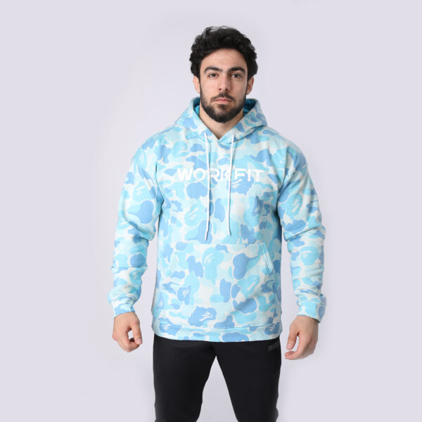 BLUE ARMY HOODIE
