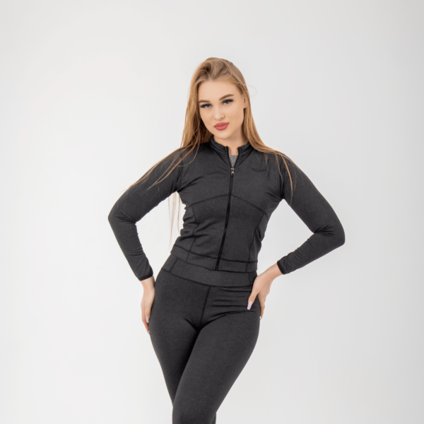 PRO-FIT D-GRAY LONG SLEEVE