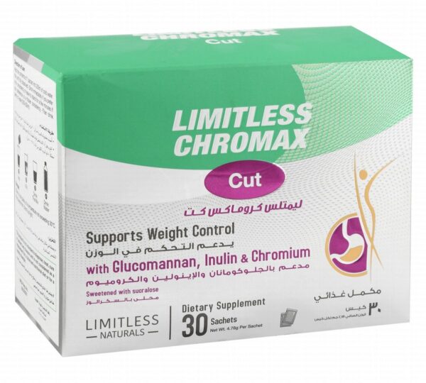 Limitless Naturals Chromax Cut Weight Loss Supplement 30 Sachets