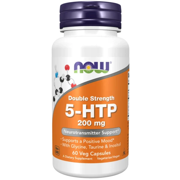 NOW 5-HTP 100 mg - 60 Veg Capsules