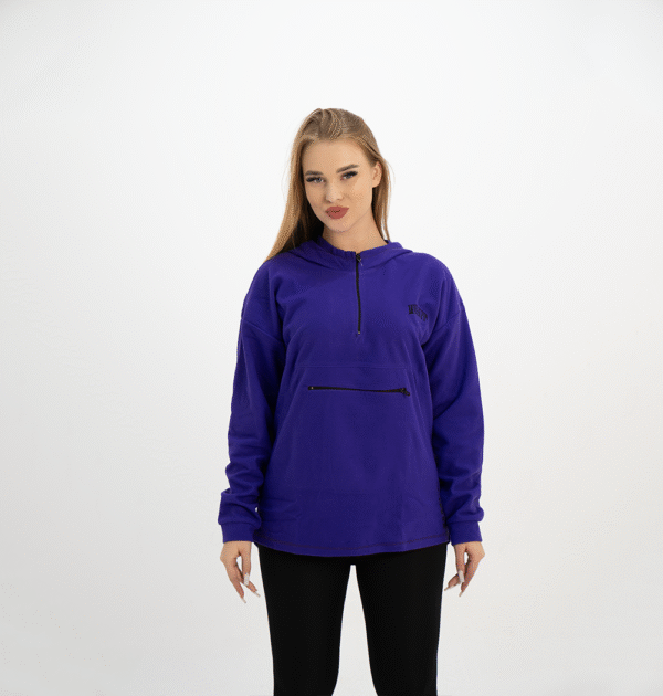VIOLET ZIP HOODIE