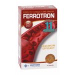 Ferrotron 15mg Iron Supplement with Amino Acid Chelated Minerals 30 capsules