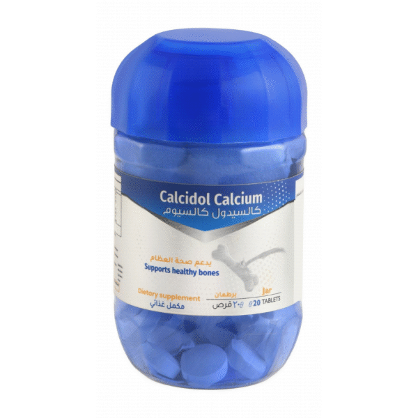 Calcidol Calcium Bone Support Supplement 20 tablets