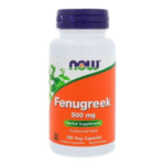 NOW Fenugreek 500 mg - 100 Veg Capsules