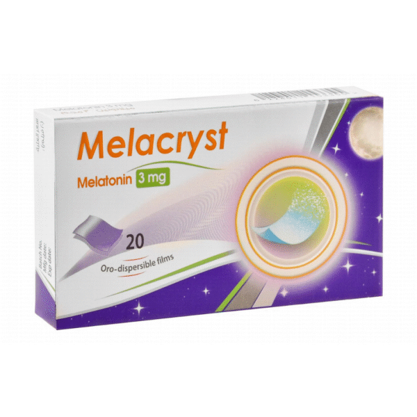 Melacryst 3mg Melatonin Orodispersible Films 20 per pack