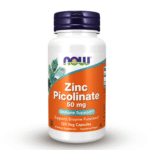 NOW Zinc Picolinate 50mg 120 - 60 Veg Capsules