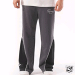 بنطلون هيفن ميلتون قطني واسع مريح