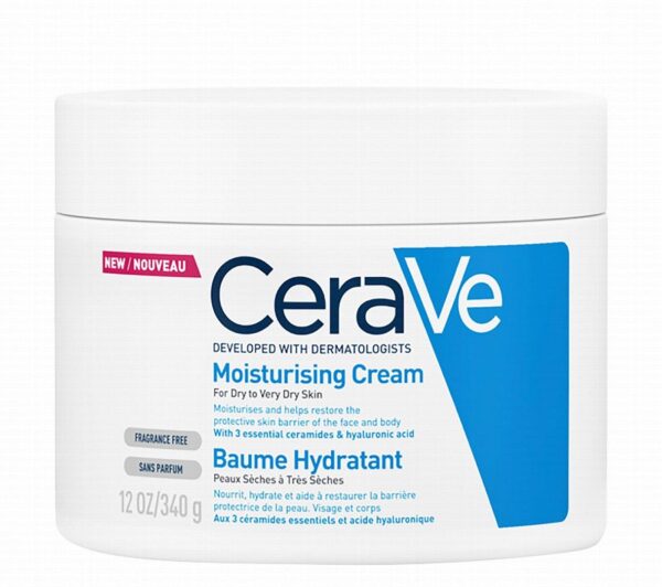 CeraVe Hypoallergenic Moisturizing Face & Body Cream