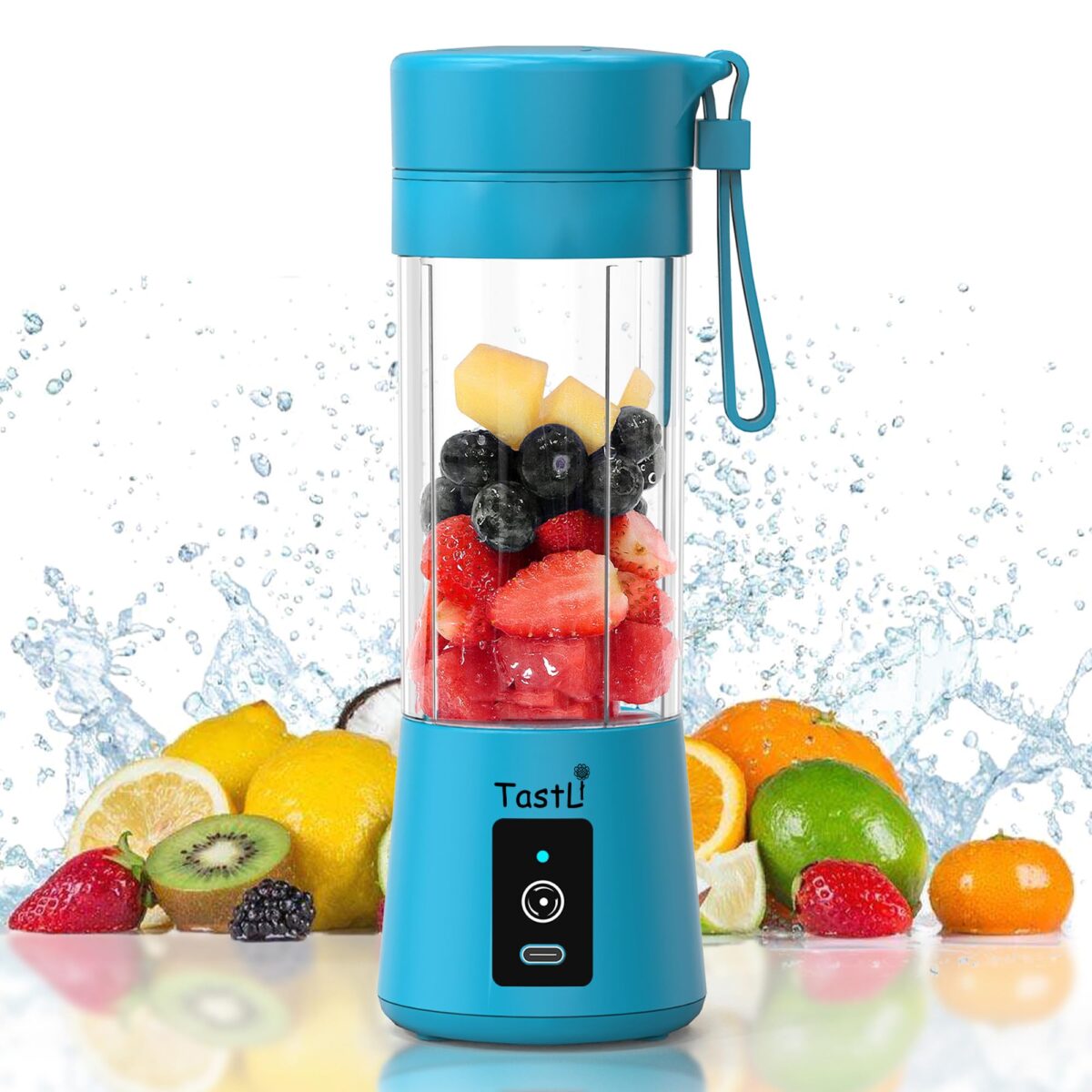 81Eughr2vRL TastLi Portable USB Blender | 6-Blade Power