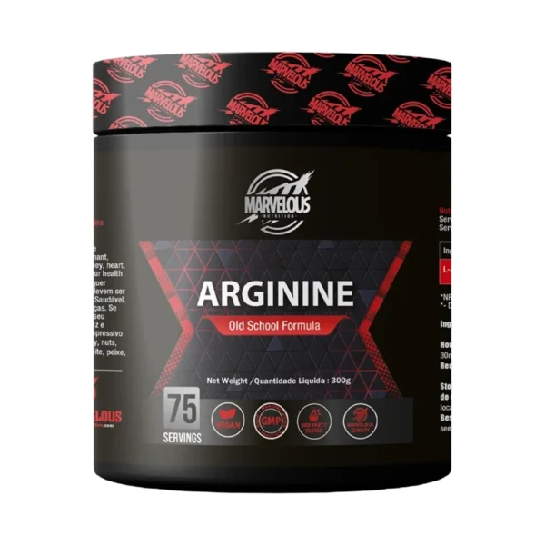 Marvelous Nutrition Arginine old School Formula-75 Serv.-300G.
