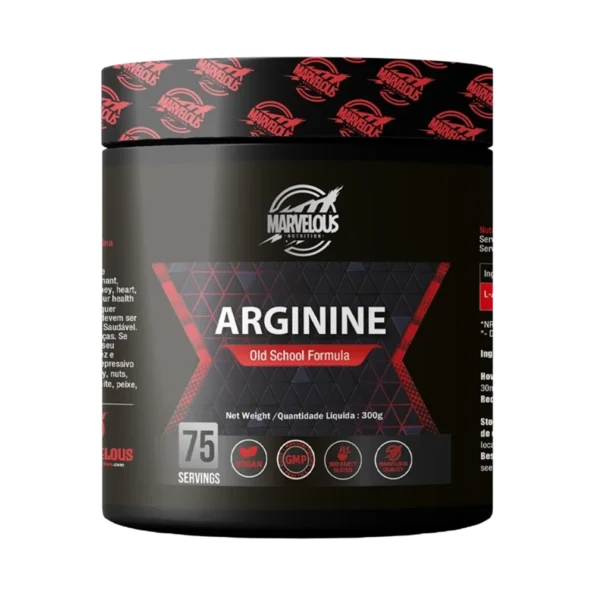 Marvelous Nutrition Arginine old School Formula-75 Serv.-300G.