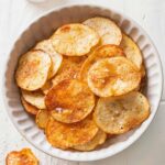 Healthy Oven-Baked Potato Chips