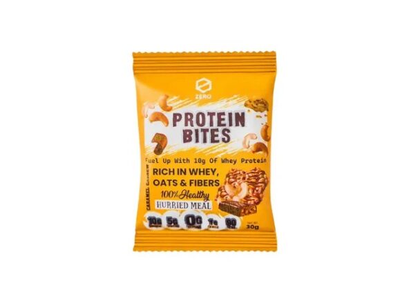 قطع بروتين كاجو كاراميل زيرو ١٠ جرام بروتين - ٣٠ جرام