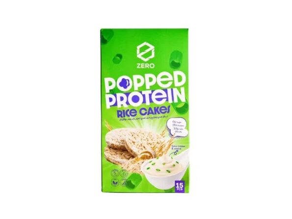 كيك أرز من زيرو بطعم الكريمة الحامضة والبصل 15 قطعة