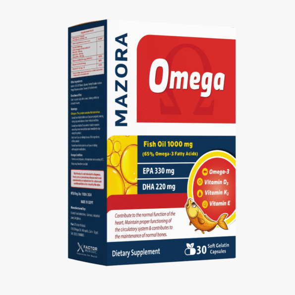 MAZORA OMEGA 1000MG 30 Caps