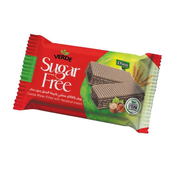 Wafer filled with Flavor, Sugar free Verde