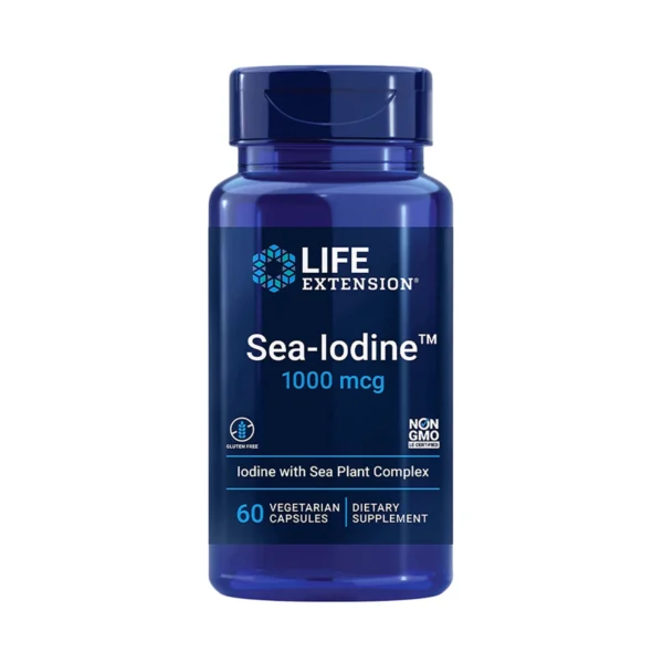 Life Extension Sea-Iodine 1000 mcg, 60 vegetarian capsules