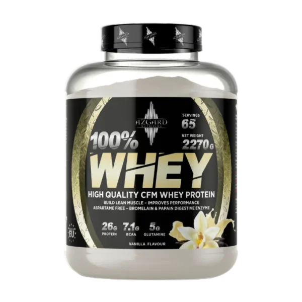 Azgard Nutrition 100% Whey High Quality Protein 2.2KG - 65 Serv