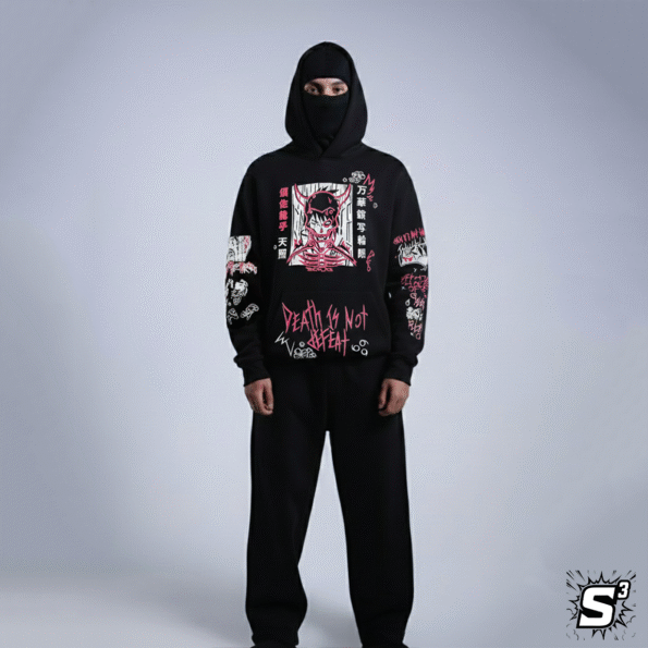 SASUKI UCHIHA OVERSIZED HOODIE