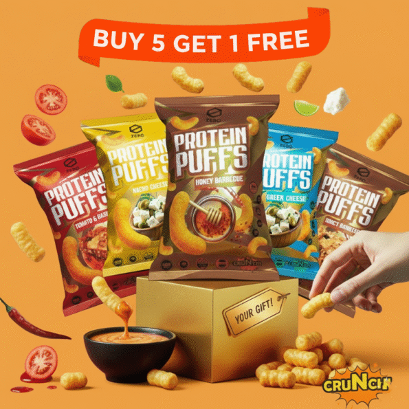 Zero Protein Puffs Zero Sugar Bundle (Buy 5+1)