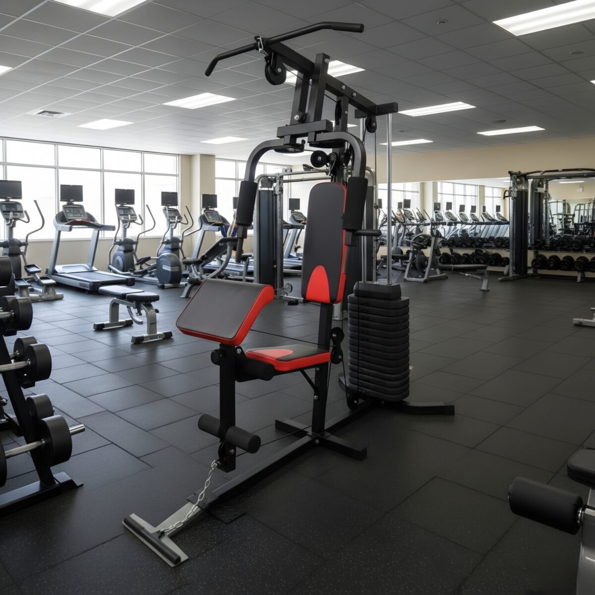 جهاز التمارين الرياضية المتعددة 2 محطات 65 كيلو