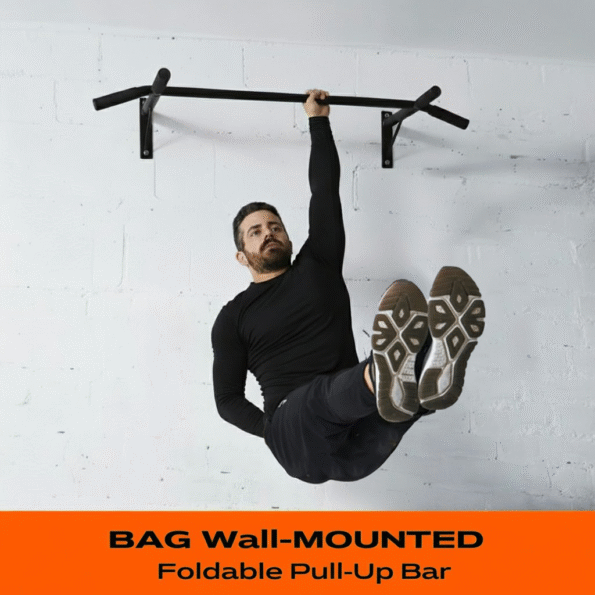 BAG Heavy-Duty Wall-Mounted Pull-Up Bar